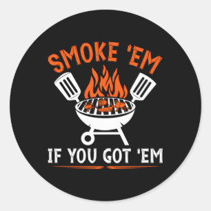 Entomophagy Bug Eaters Grilling Quote Insect Prote Classic Round Sticker