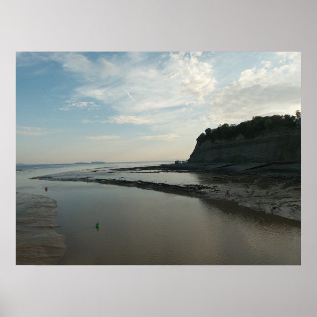 Entrance Channel to Cardiff Bay Poster (Front)