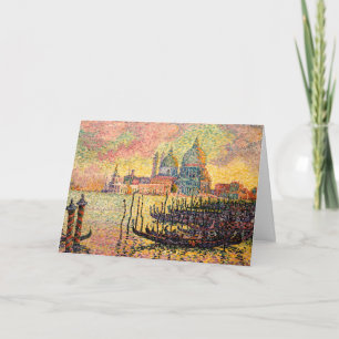 Entrance Grand Canal, Venice Paul Signac Invitation