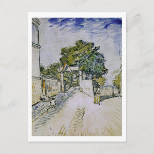 Entrance Moulin de la Galette, Vincent van Gogh Postcard