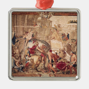 Entrance of Alexander III  the Great into Metal Tree Decoration
