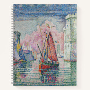 Entrance of La Rochelle Harbor, Paul Signac Notebook
