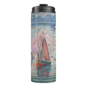 Entrance of La Rochelle Harbour, Paul Signac Thermal Tumbler