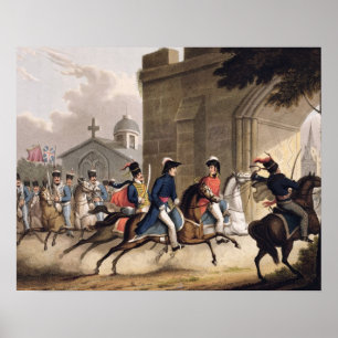 Entrance of Lord Wellington into Salamanca at the Poster