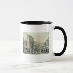 Entrance of Louis XVIII through Porte Mug