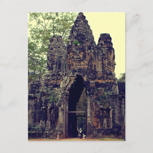 Entrance to Angkor Wat III Postcard (Front)