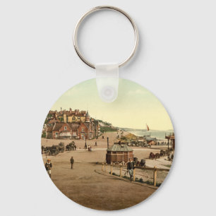 Entrance to Bournemouth Harbour, Dorset, England Key Ring