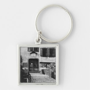Entrance to Johann Sebastian Bach's  house Key Ring