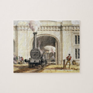 Entrance to Locomotive Engine House, Camden Town, Jigsaw Puzzle