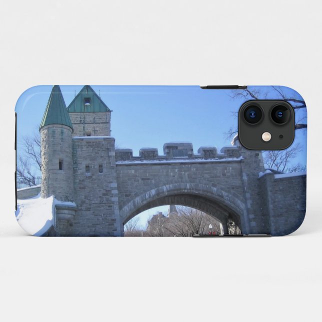 Entrance to Old Quebec City, Quebec, Canada Case-Mate iPhone Case (Back (Horizontal))