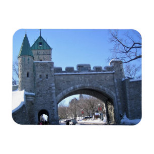 Entrance to Old Quebec City, Quebec, Canada Magnet