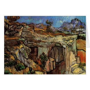 Entrance to Quarry, Saint-Remy by Vincent van Gogh