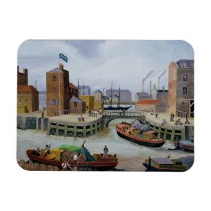 Entrance to Regent's Canal Dock Magnet