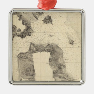 Entrance to San Francisco Bay California Metal Ornament