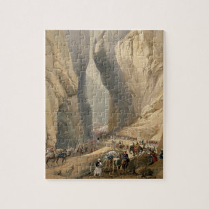 Entrance to the Bolan Pass from Dadur, from 'Sketc Jigsaw Puzzle