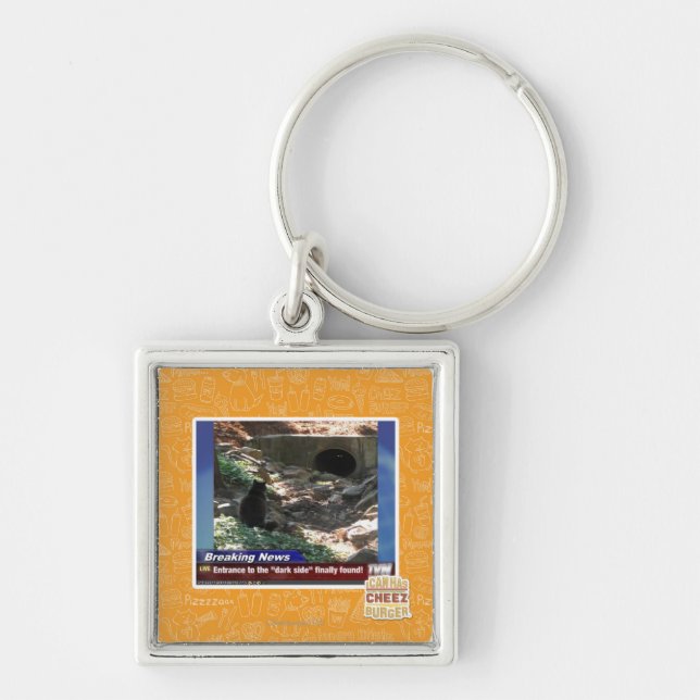 Entrance to the Dark Side Key Ring (Front)