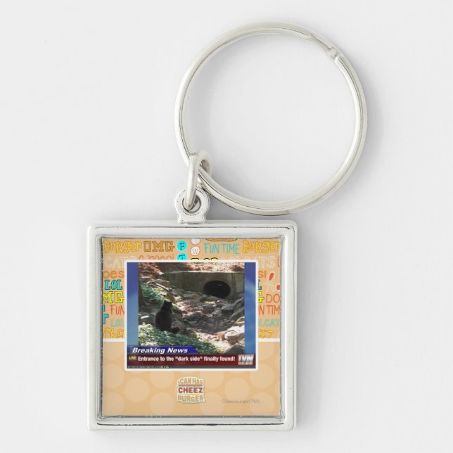 Entrance to the Dark Side Key Ring (Front)