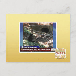 Entrance to the Dark Side Postcard