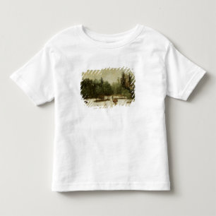 Entrance to the Forest in Winter Toddler T-Shirt