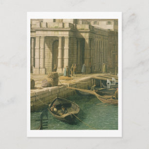 Entrance to the Grand Canal: Looking West, c.1738- Postcard