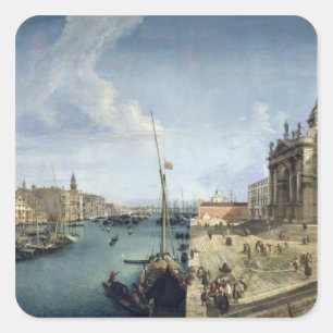 Entrance to the Grand Canal Square Sticker