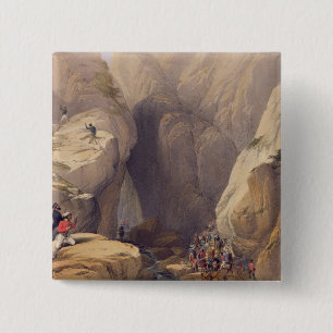 Entrance to the Kojak Pass from Parush, from 'Sket 15 Cm Square Badge