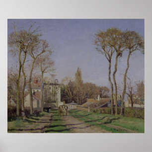 Entrance to the Village of Voisins Poster