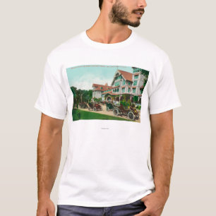 Entrance View of Exterior of Hotel del Monte T-Shirt