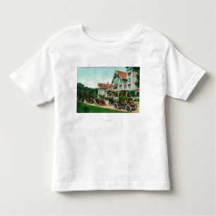 Entrance View of Exterior of Hotel del Monte Toddler T-Shirt