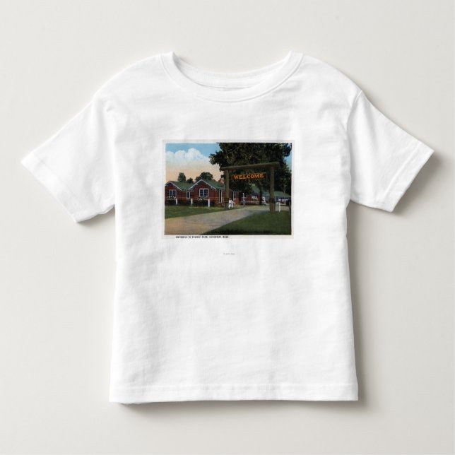 Entrance View of Tourist Park Toddler T-Shirt (Front)