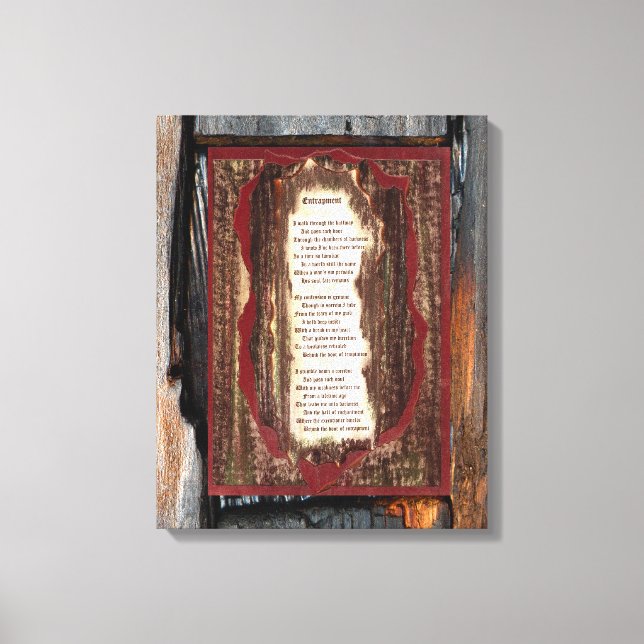 Entrapment Canvas Print (Front)