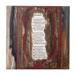 Entrapment Ceramic Tile