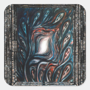 Entrapment Square Sticker