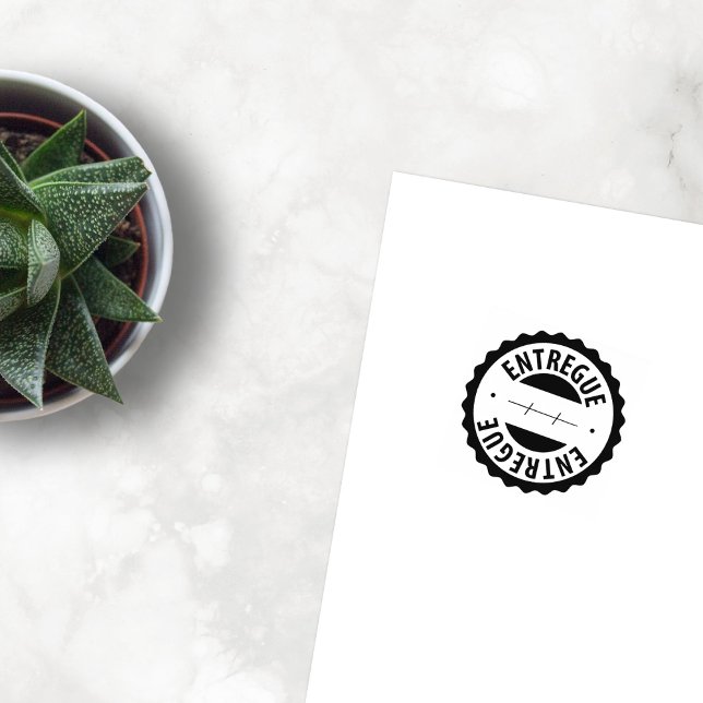 Entregue, Portuguese Rubber Stamp (Creator Uploaded)