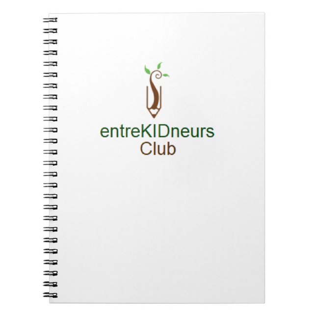 entreKIDneurs Club Notebook (Front)