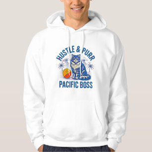 Entrepreneur Boss - Hustle & Purr Pacific Money Hoodie