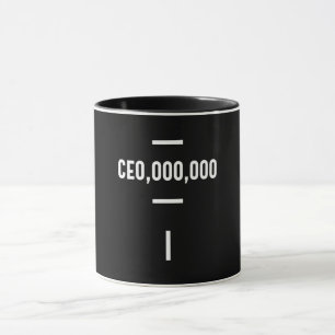 Entrepreneur - CEO,000,000 Tee Funny Business Mug