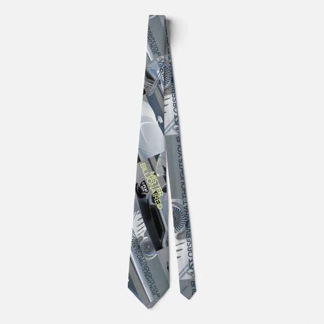 ENTREPRENEUR Life by PEAF DOVE© Billionaire  Tie (Front)