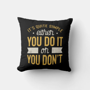Entrepreneur Motivational Inspirational Saying Cushion