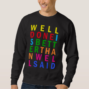 Entrepreneur Motivational Rainbow Inspirational Qu Sweatshirt