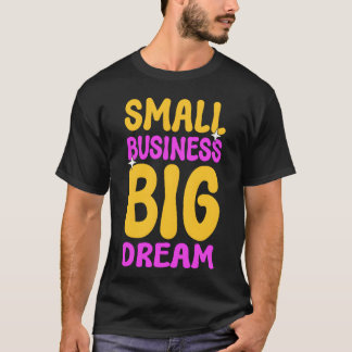Entrepreneur Small Business Business Owner retro T-Shirt