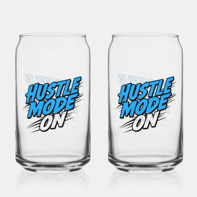 Entrepreneur Success and Ambition Can Glass (Front)