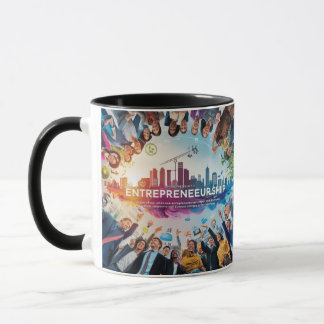 Entrepreneurship Digital print Mugs