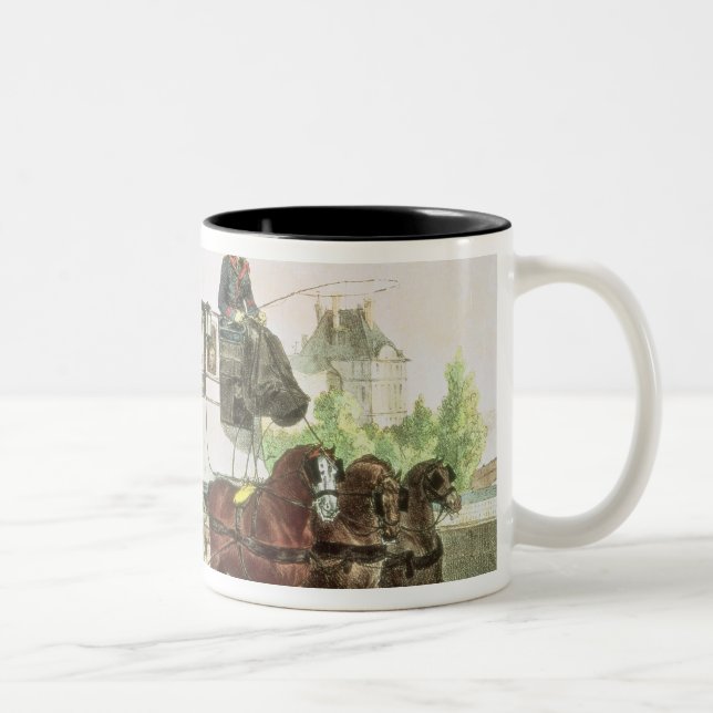 Entreprise Generale des Omnibus', Two-Tone Coffee Mug (Right)