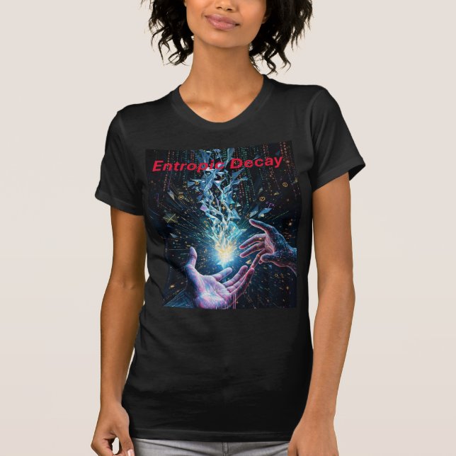 Entropic Glitch Divine Women’s Tee (Front)