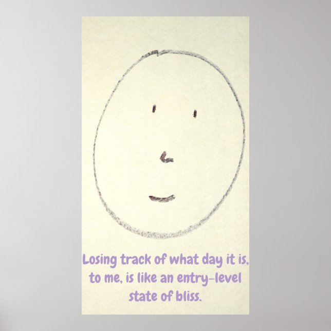 Entry-Level Bliss Poster (Front)