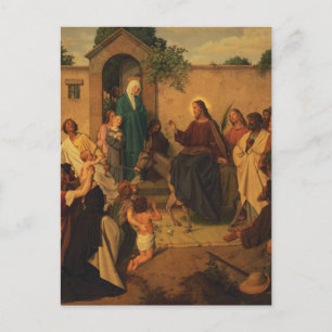 Entry of Jesus Christ into Jerusalem  Postcard