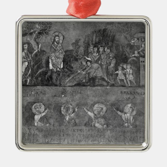 Entry of Jesus into Jerusalem Metal Tree Decoration (Front)