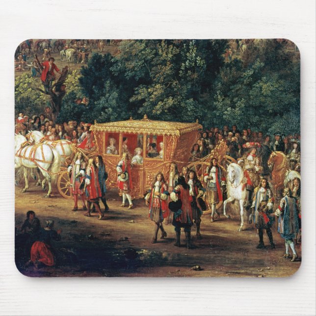 Entry of Louis XIV  and Maria Theresa  into Mouse Pad (Front)