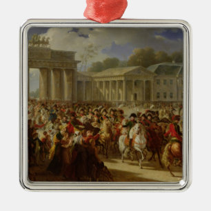 Entry of Napoleon I into Berlin Metal Tree Decoration
